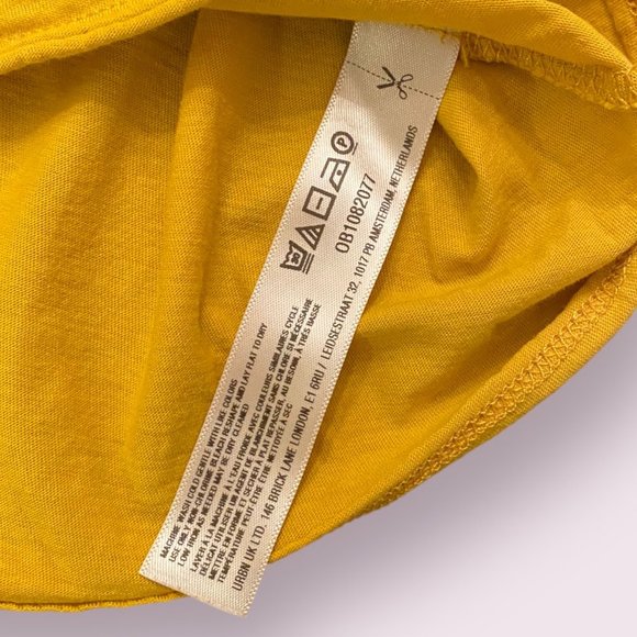 Anthropologie | Women’s | Mustard Yellow Mock Neck Long Sleeve | Size: Medium - Picture 6 of 8